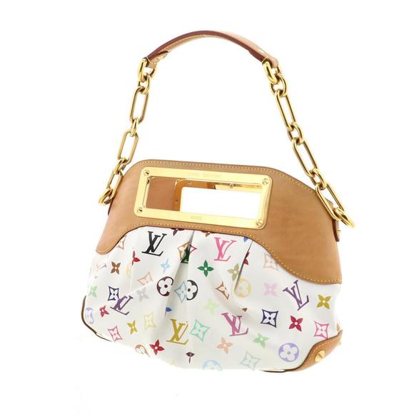 Louis Vuitton Judy Multicolor Shoulder Bag White - Picture 6 of 6